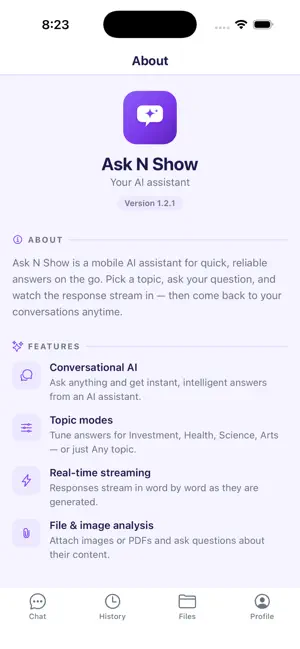 Ask N Show screenshot 3