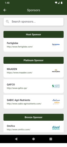 GPCA Events Networking screenshot