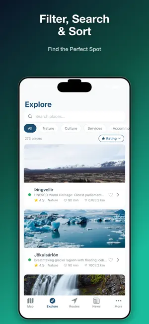 Iceland Explorer: Island Guide screenshot 2