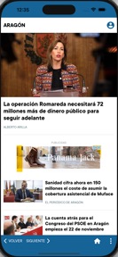 el Periodico de Aragón screenshot
