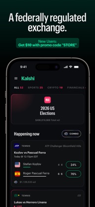 Kalshi: Trade Events & Sports screenshot 2