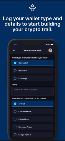 My Crypto Trail screenshot
