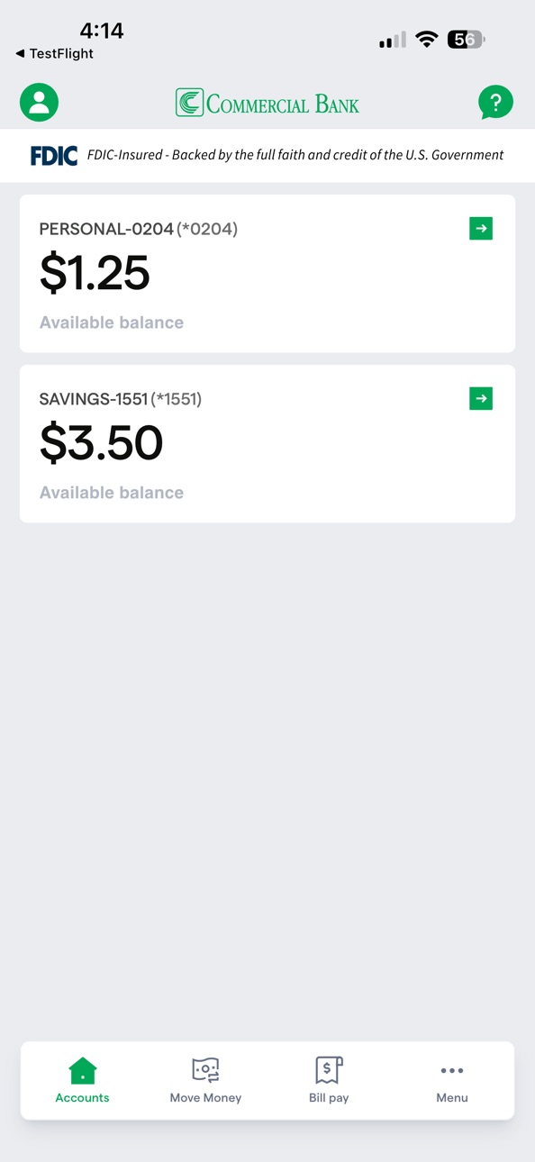 iPhone screenshot
