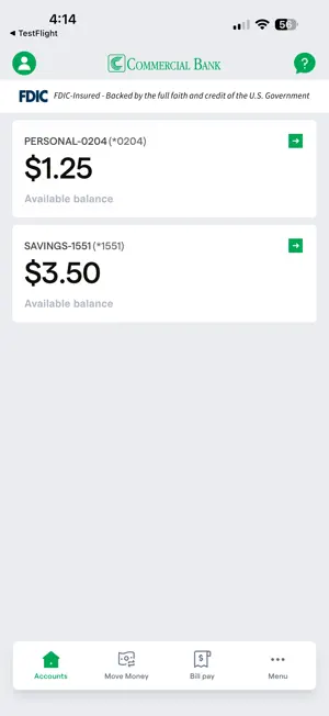 Commercial Bank & Trust Comp. screenshot 2