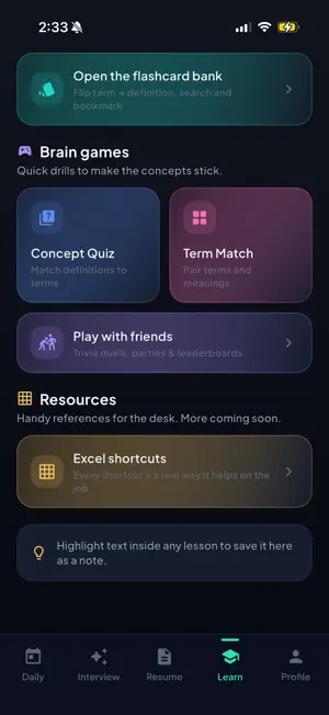 Quantify: Finance Prep screenshot 4