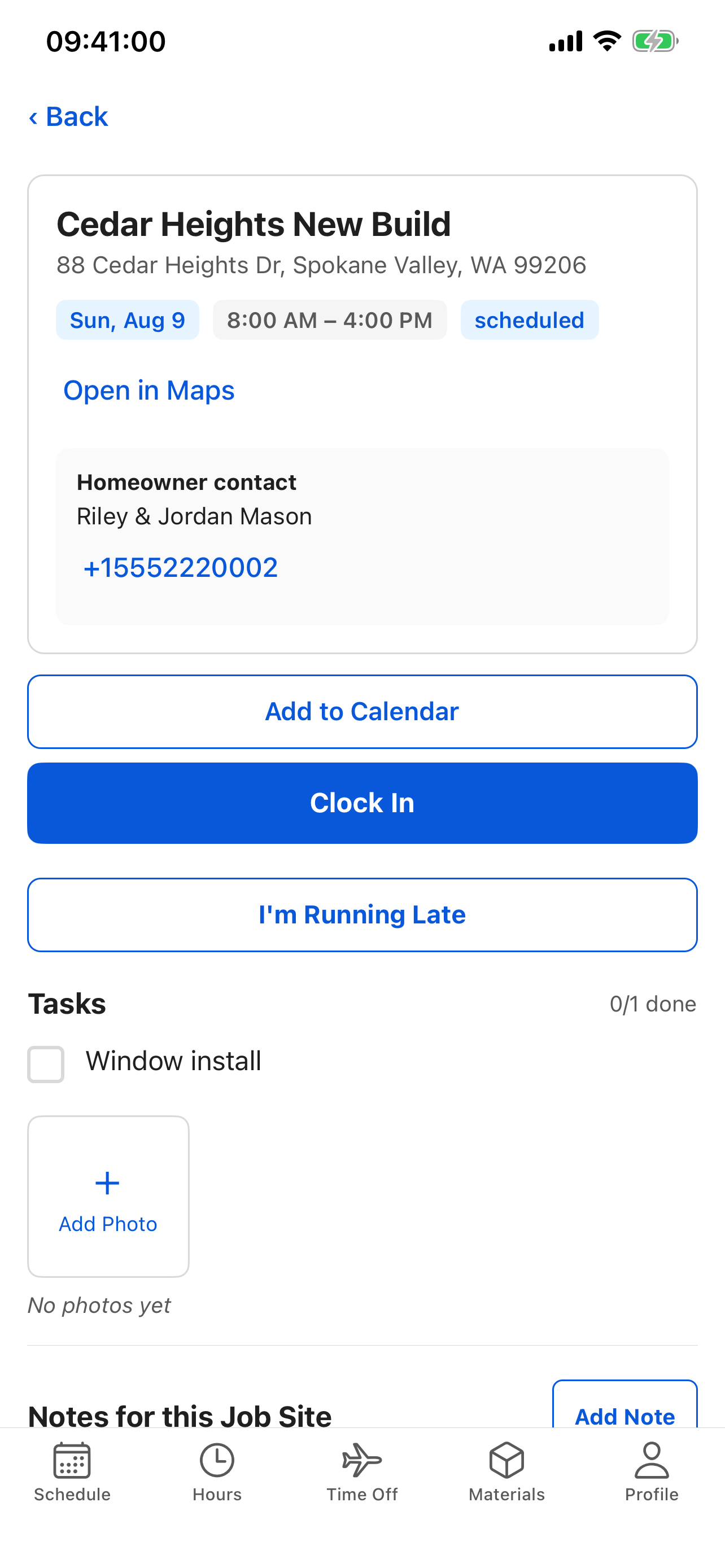CrewAssign screenshot 9