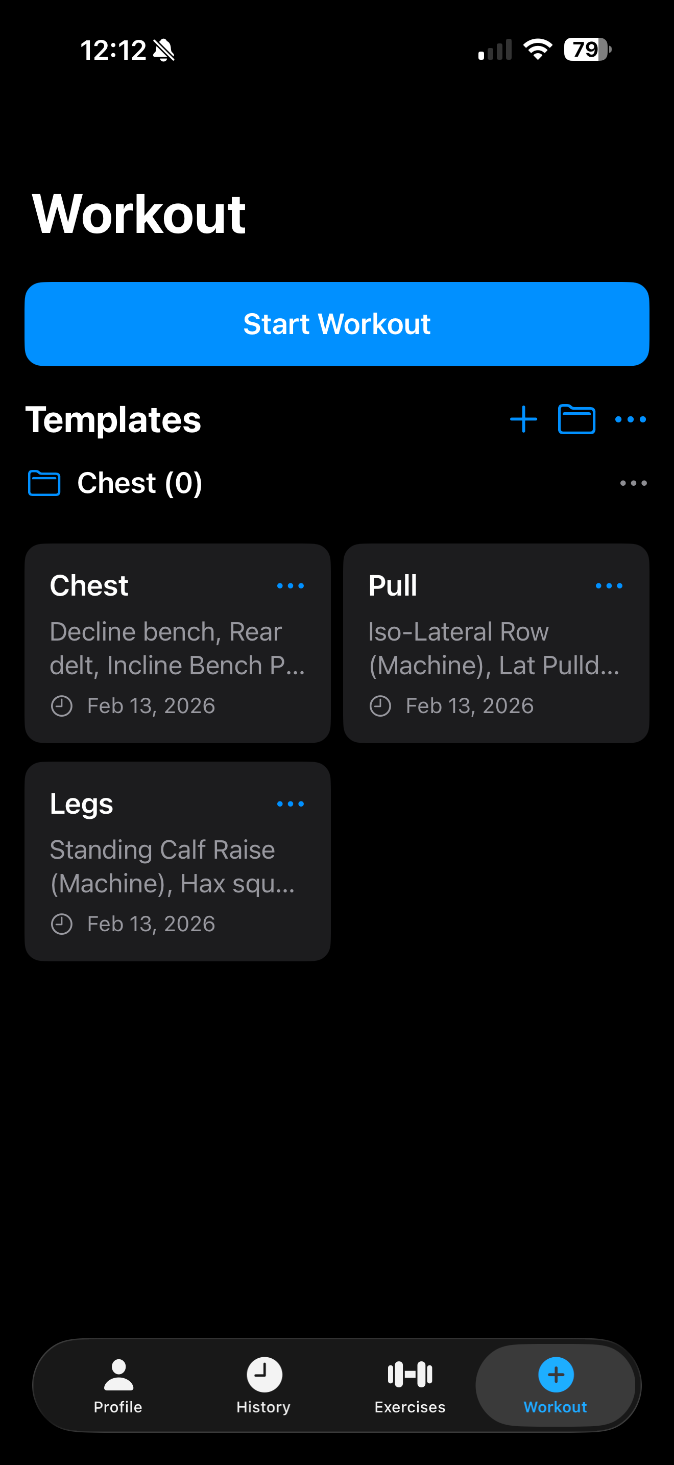 Flex: Workout Tracker