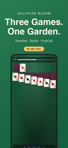 Solitaire Bloom — Cozy Cards Screenshot 1 of 5
