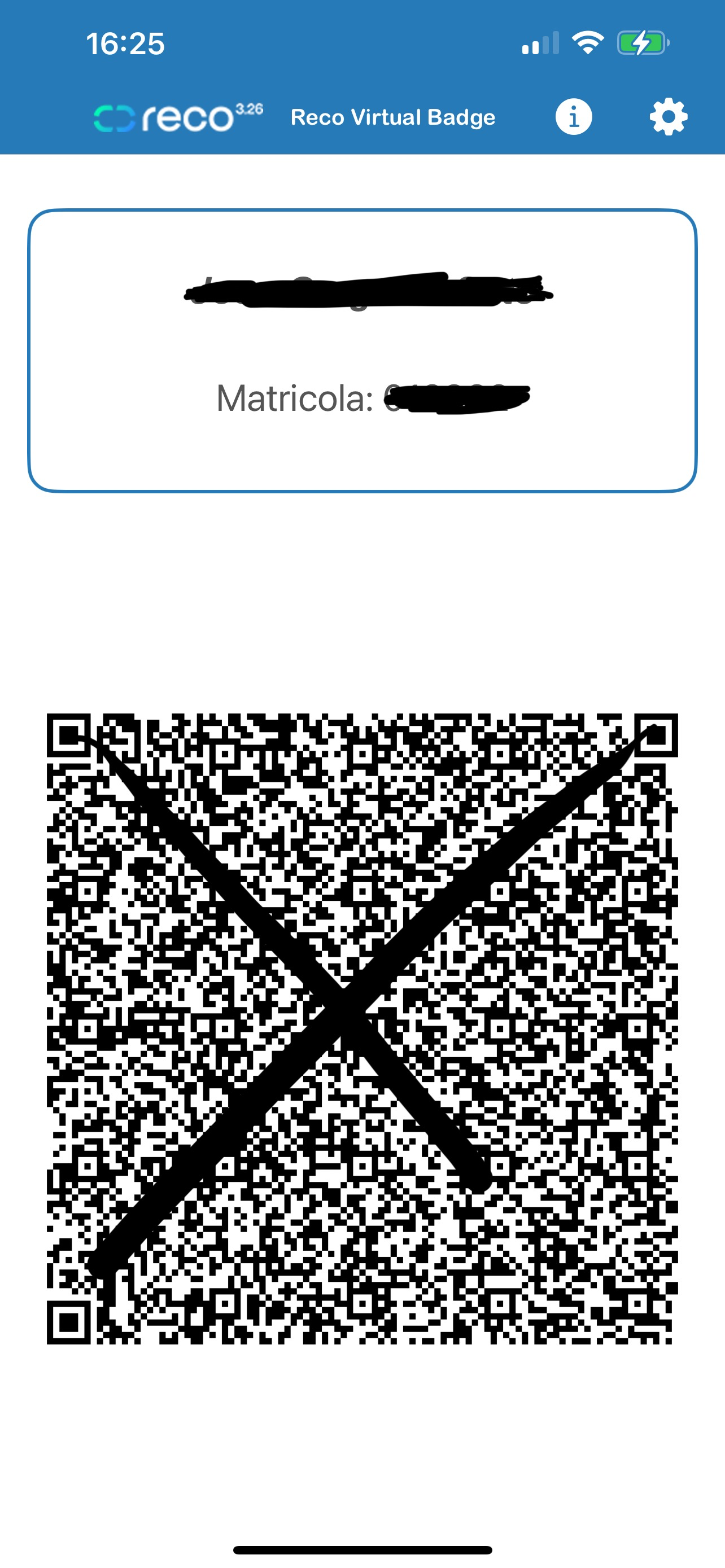 Reco Virtual Badge