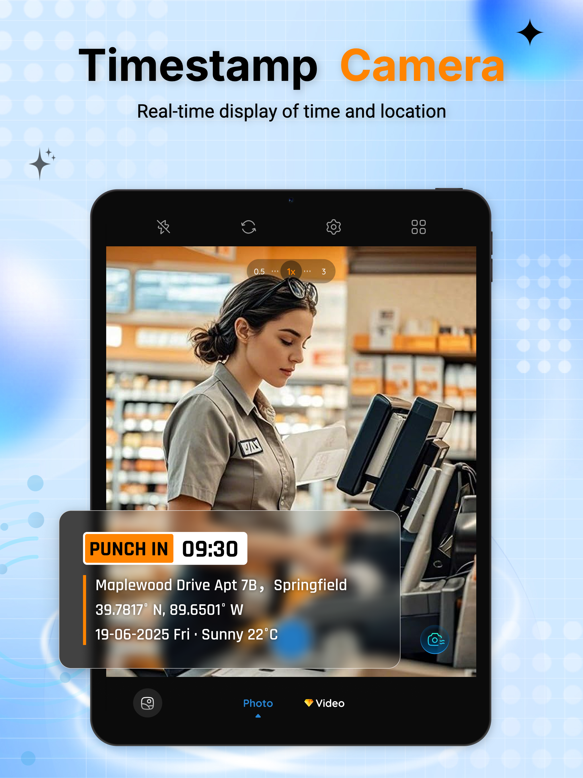 Jet Camera: TimeProof Camera screenshot 7