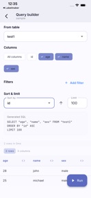 SQLite Editor & DB Viewer screenshot