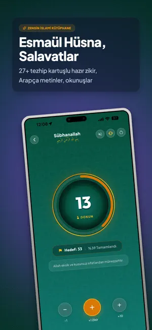 Zikir Cep — Dijital Zikirmatik screenshot 2
