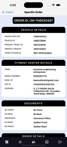 Tedi HSRP Admin App Screenshot 4 of 5