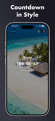 Waitless Countdown screenshot