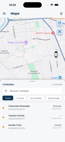 Rastreo GPS para autos screenshot