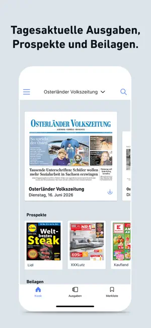 OVZ E-Paper News aus Altenburg screenshot 2