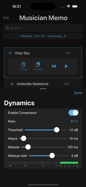 Musician Memo screenshot 3