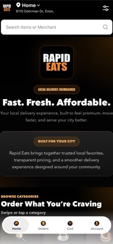 Rapid Eats screenshot
