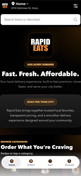 Rapid Eats Screenshot 2 of 9
