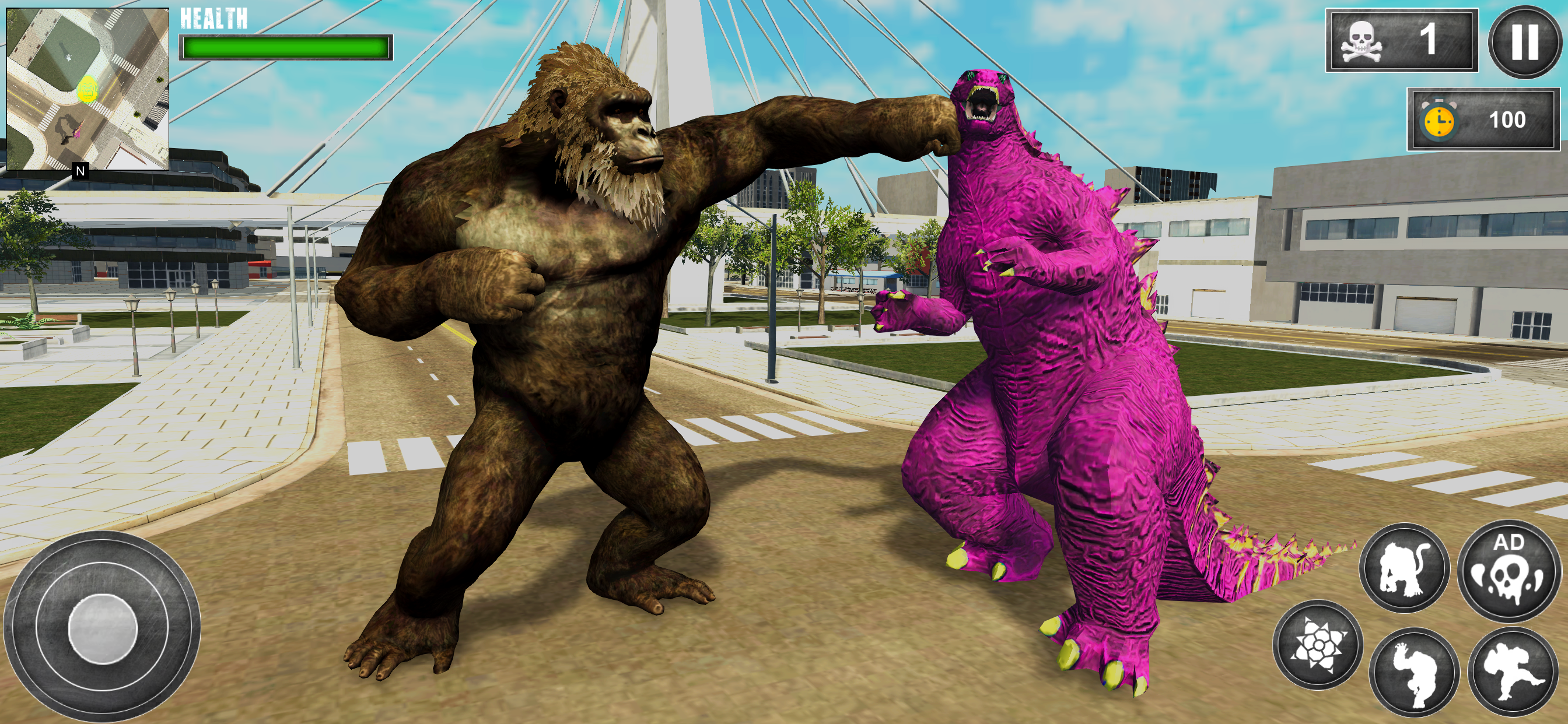 Kong vs Kaiju Open World Game