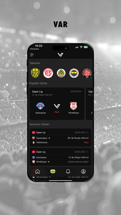 VAR ONLINE Live Score Screenshot