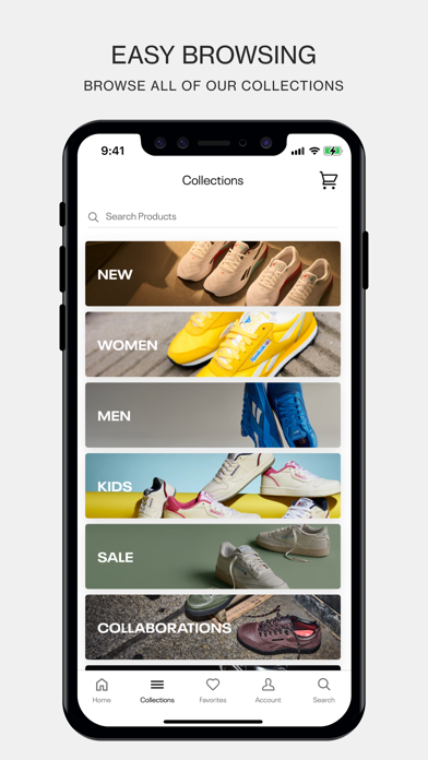 Reebok® Screenshot