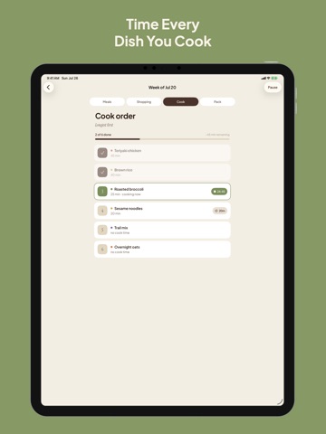 Prep Day: Weekly Meal Planner iPad screenshot
