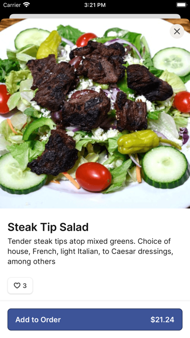 Fotia Greek Taverna iPhone screenshot 4 - Food & Drink app