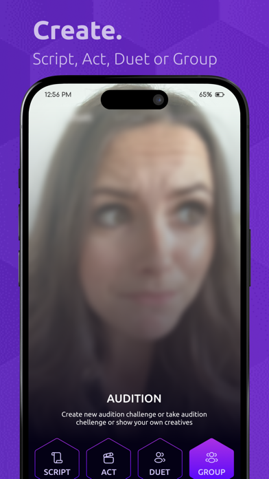 Distill - Social Audition Screenshot