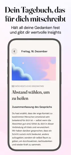 Screenshot von Ally: Stress & Wellbeing Coach auf dem iPhone 5