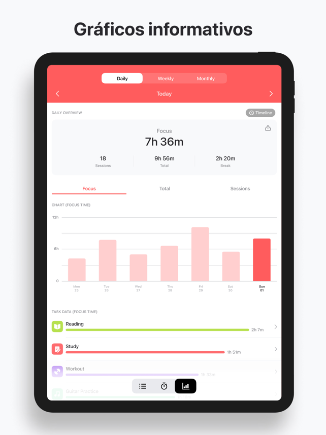 Focus Keeper - Pomodoro To Do Screenshot