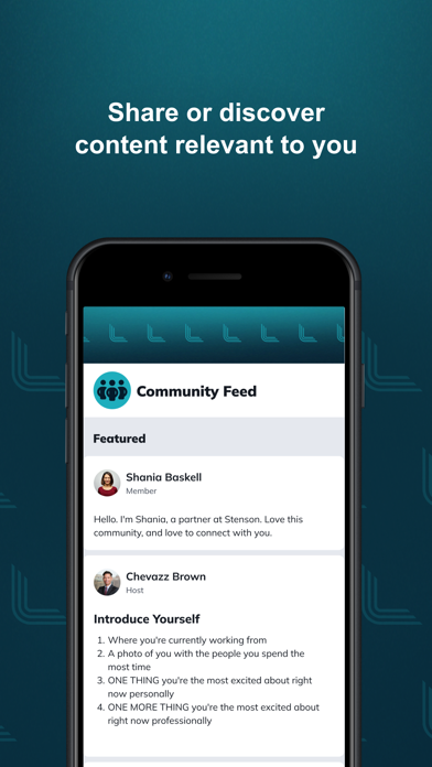 Legati Legal Network iPhone screenshot 3 - Social Networking app