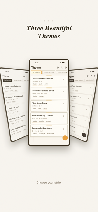 Thyme — Recipes Worth Keeping Screenshot 5 of 6