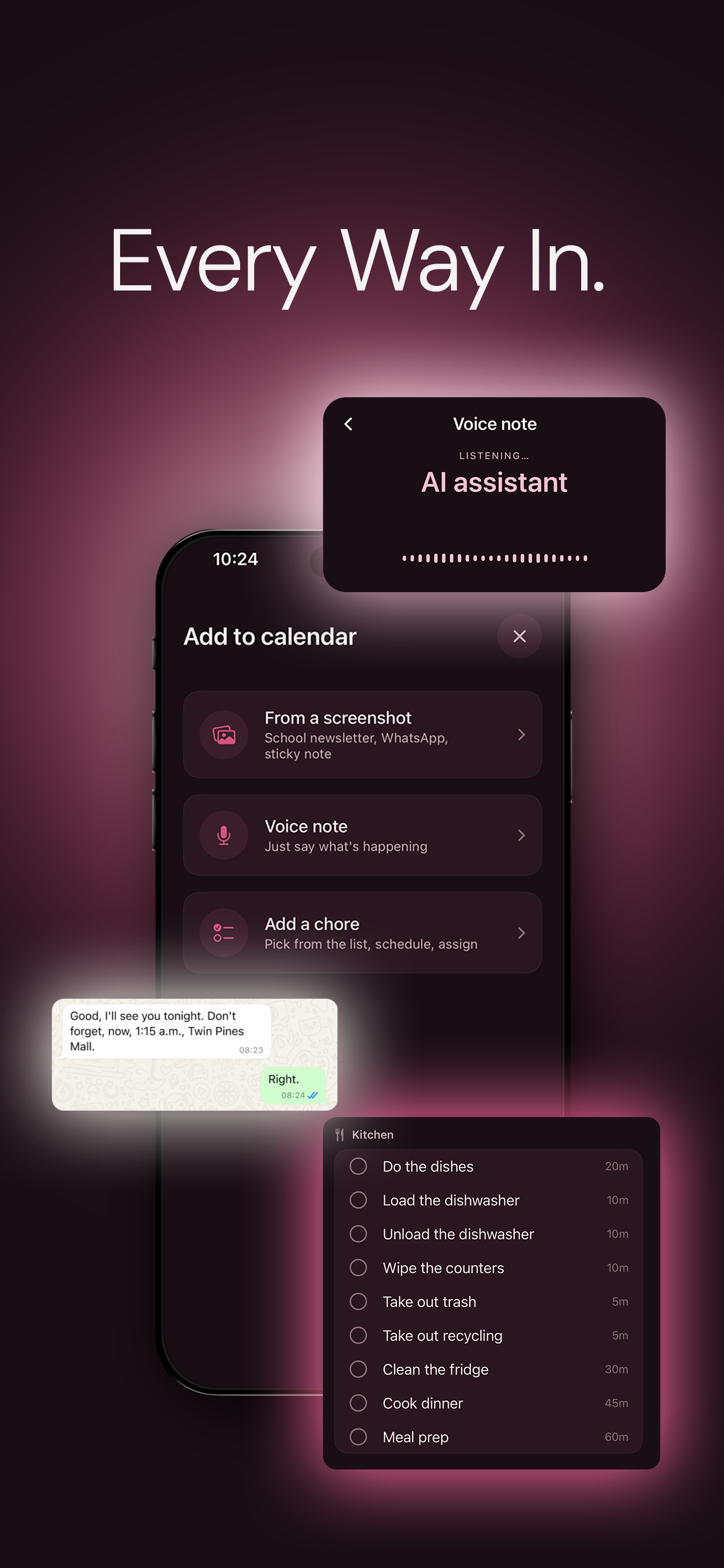 Runday: Family Calendar Chores screenshot 7
