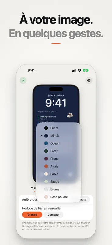 Calpaper : Calendrier et notes screenshot 4 of 8