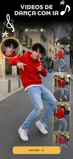 Captura de pantalla de Pose AI: Generador De Imágenes en iPhone 1