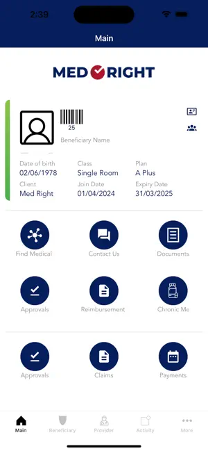 MedRight for Medical Services screenshot 1