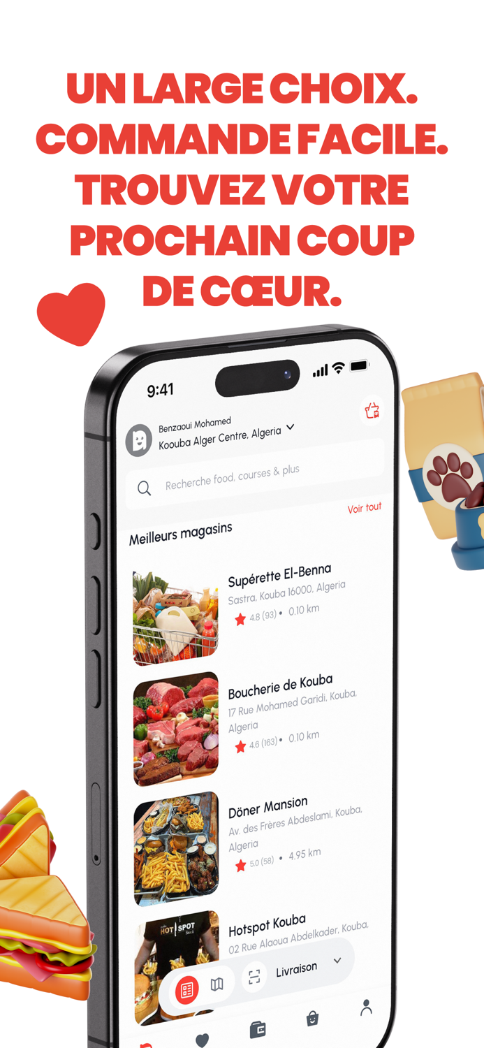 Noofy – Repas Courses and Plus