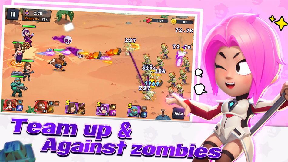 #6. Zombies Party! (iOS) 由: Chongda Limited