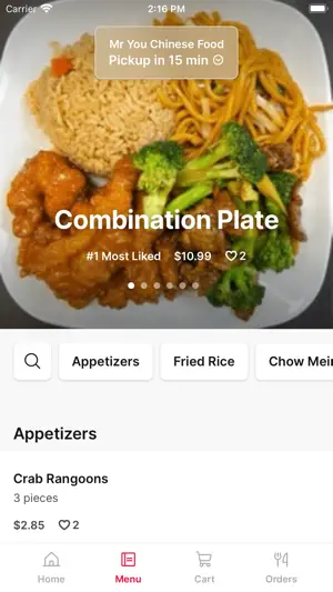 Mr You Chinese Food screenshot 2