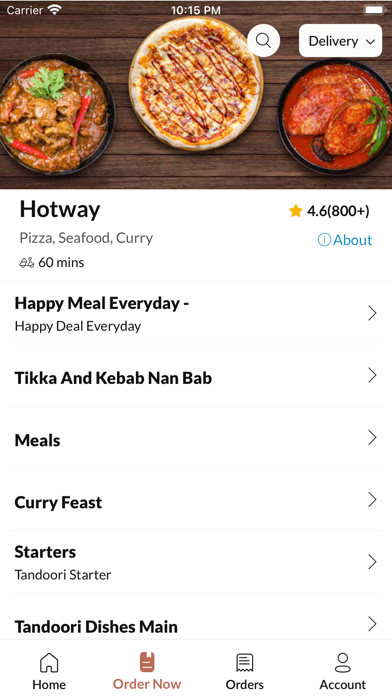 Hotway Screenshot