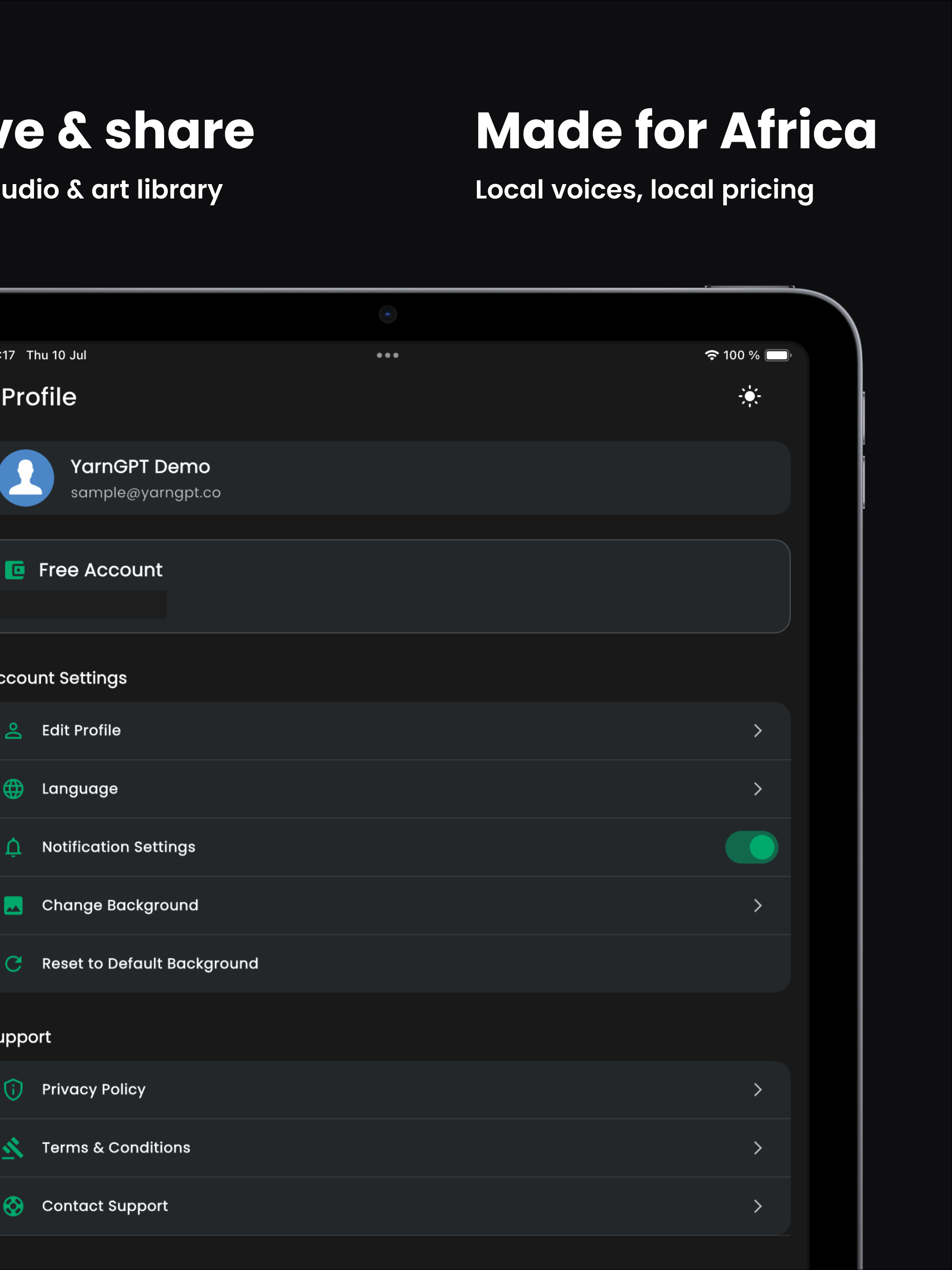 yarnGPT screenshot 8