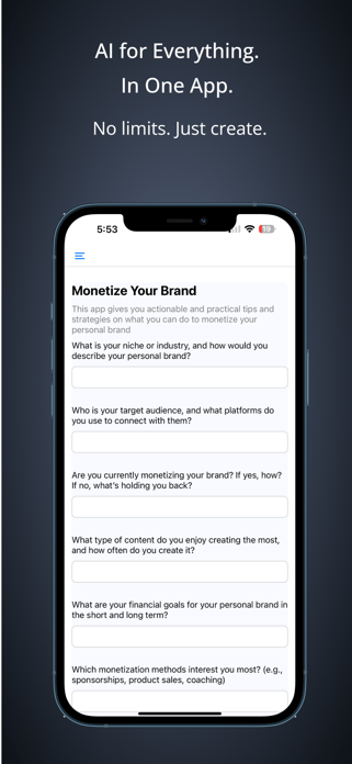 AI Super-App Screenshot 6 of 6