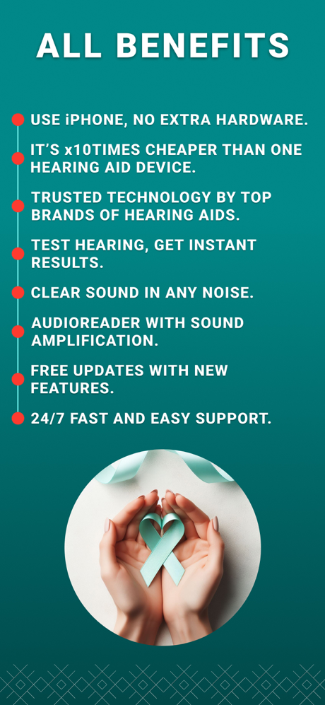 HEARING AID APP,HEAR BOOST,PRO screenshot 8