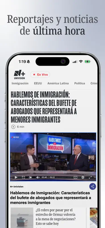N+ Univision screenshot 2 of 4