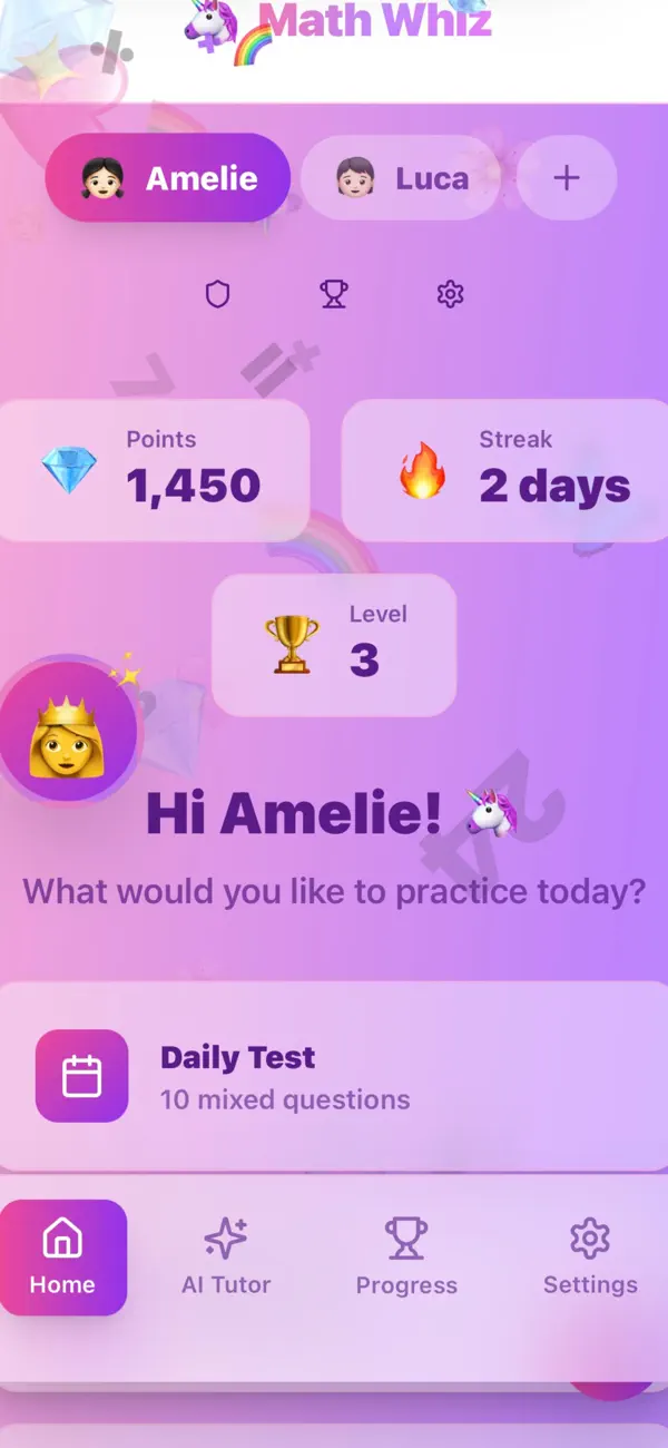 Screenshot #1 pour Math Whiz 123