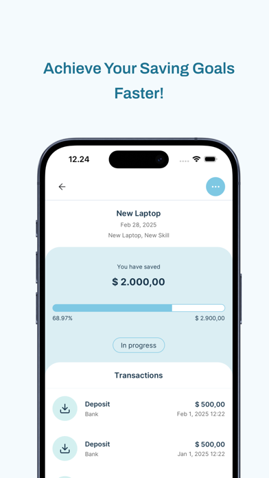 Saving Diary - Money Manager Screenshot