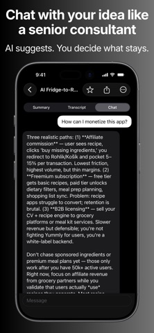 Hone: Voice Notes for Founders screenshot
