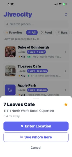 Jiveocity screenshot 1
