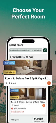 HudHudTrip: Flights & Hotels iPhone screenshot